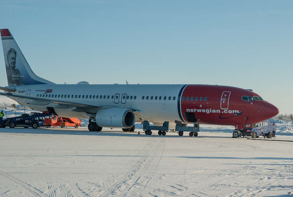 Air Norwegian Aircraft on the Ground